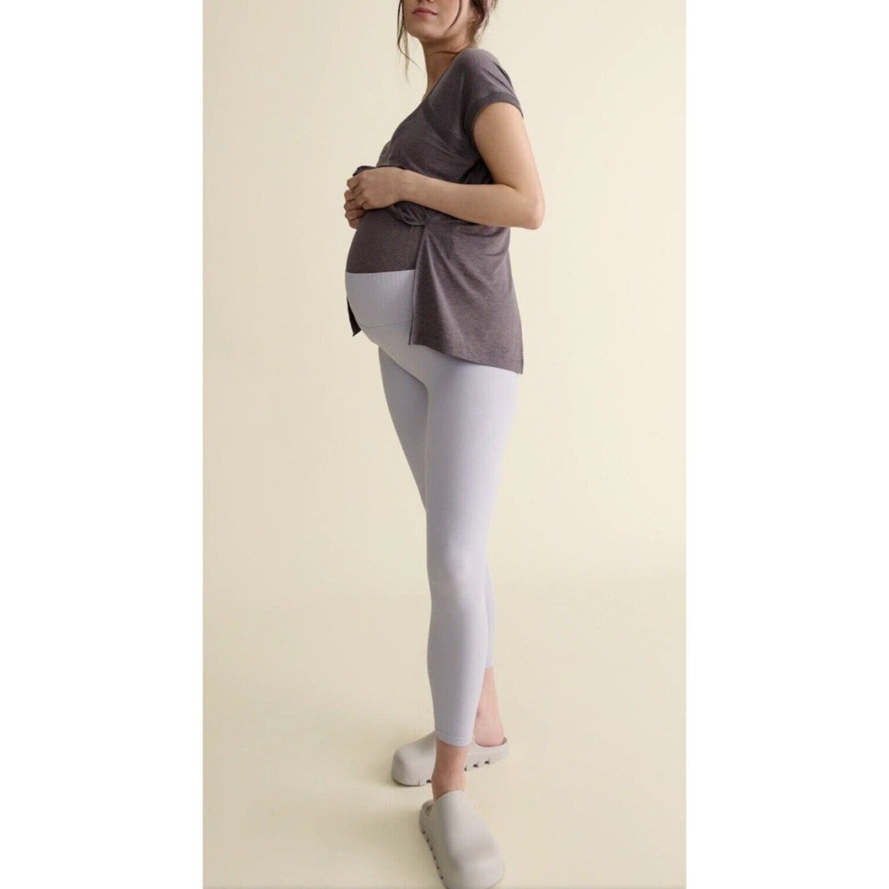 FP Movement x Hatch Good Karma Maternity Leggings XS Small NWT Blue